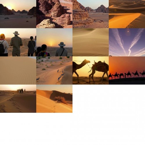 حزمة الطبيعة الصحراوية السعودية – 14 فيديو ستوك عمودي (HD)